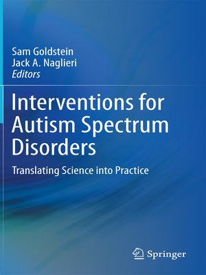 cover image of Interventions for Autism Spectrum Disorders
